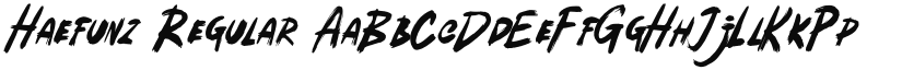 Haefunz font download