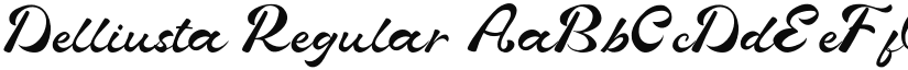 Delliusta font download