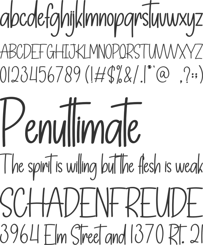 Black Diamond font preview