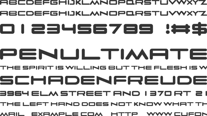 Faqro Extended Round font preview