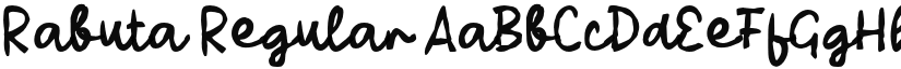 Rabuta font download