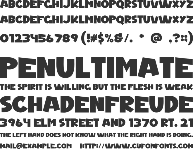 BLESS EASTER font preview