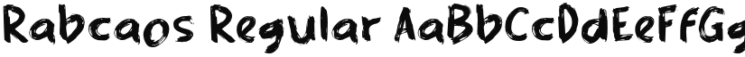 Rabcaos font download