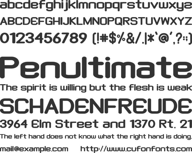 Sonic Saber - Personal Use font preview