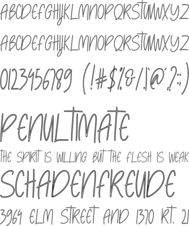 Reficy font preview