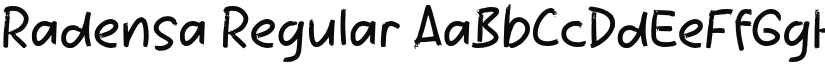 Radensa font download