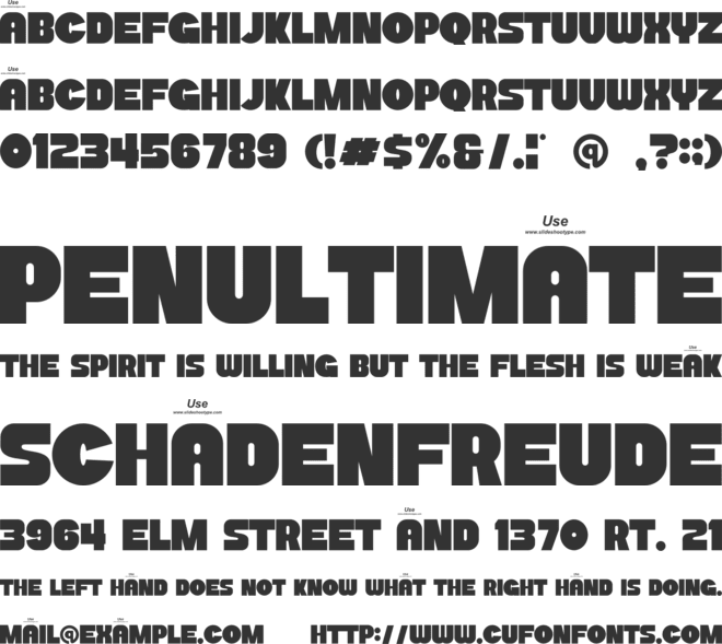 REMIND SMESHI font preview