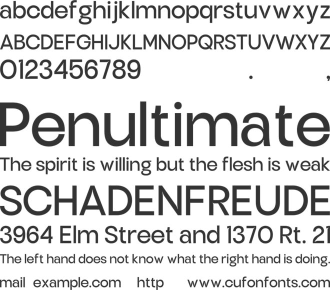 TBJEndgraph font preview