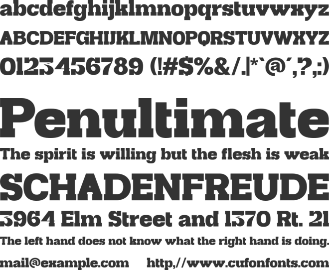 Brisk Compact font preview