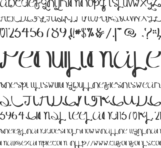 Bangladesh font preview