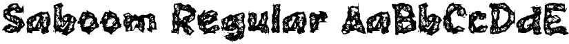 Saboom font download