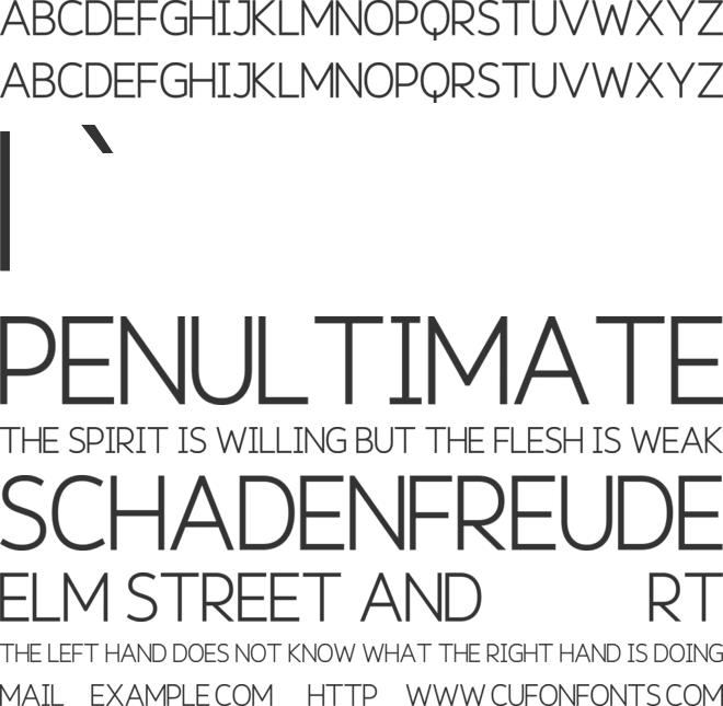 Hyacinthe font preview