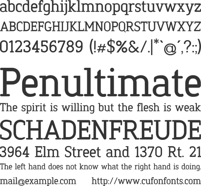 Lemonida font preview