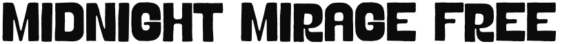 Midnight Mirage Free Regular font