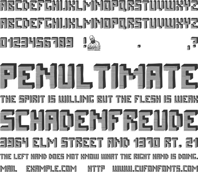 Automata Disco font preview