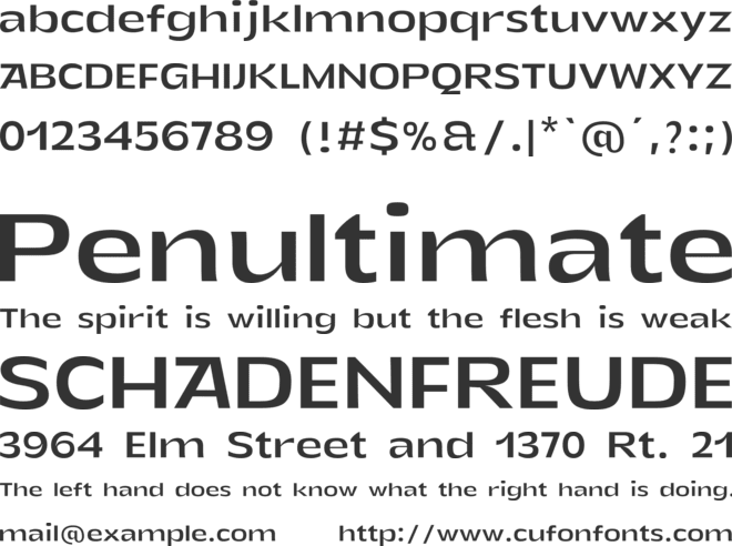 Katl font preview