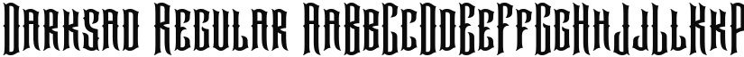 Darksad font download