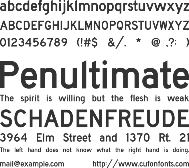 FHWASeriesD2024 font preview