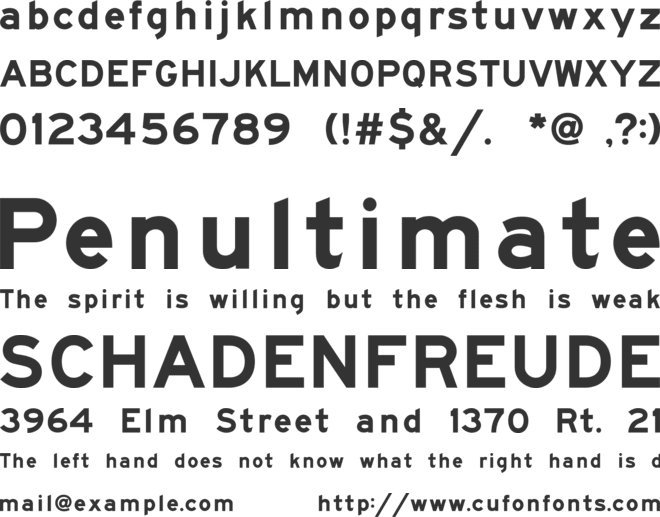 FHWASeriesEmod2024 font preview