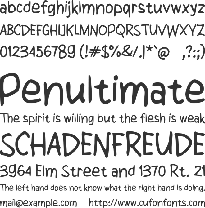 Sabaya font preview