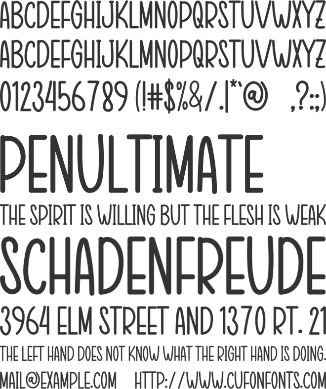 Fishing Style font preview