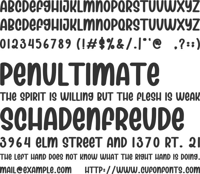 Beach Sunbathing font preview