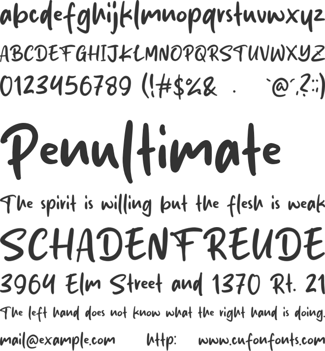 Social Confident font preview