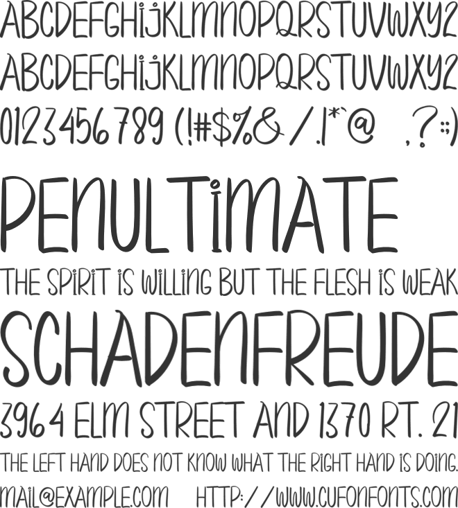 CHRISTMAS DARLING font preview