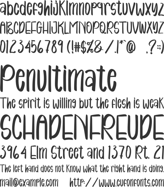 CHRISTMAS HERITAGE font preview