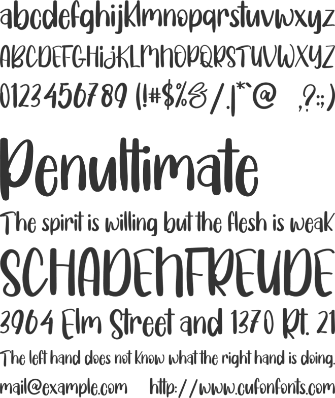 CHRISTMAS FESTIVAL font preview