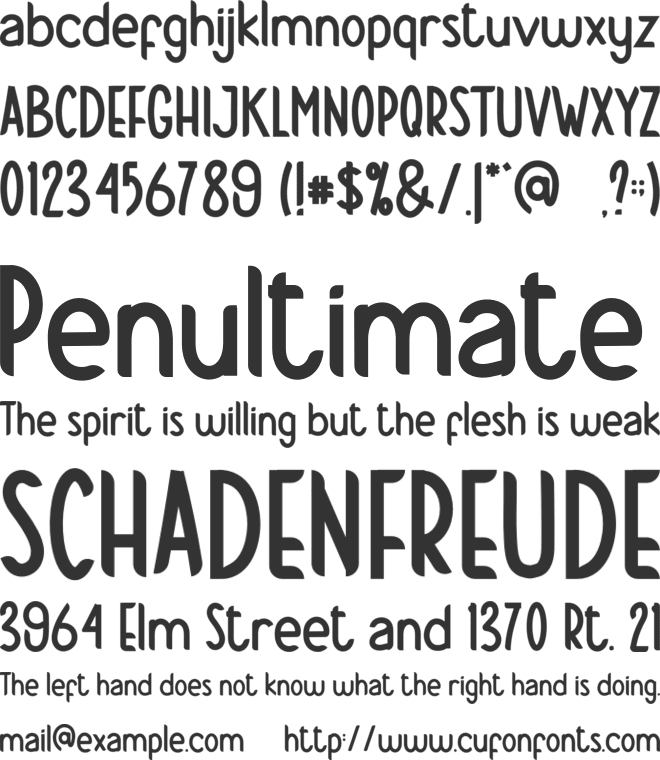 SPORT CENTRE font preview