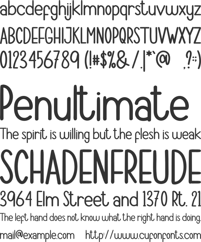 Valentine Romance font preview