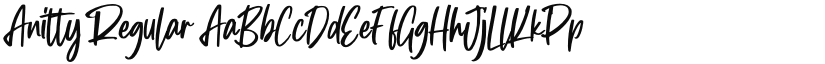 Anitty font download