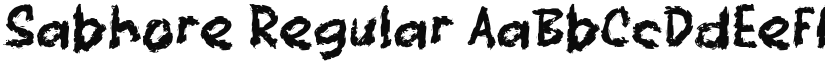 Sabhore font download