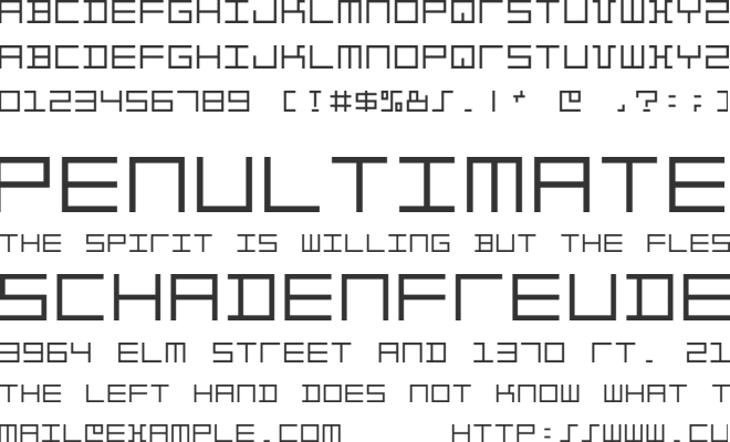 Y224 font preview