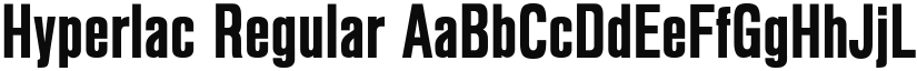 Hyperlac font download