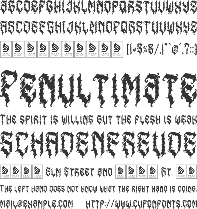 Karma Rivera font preview