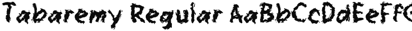 Tabaremy font download