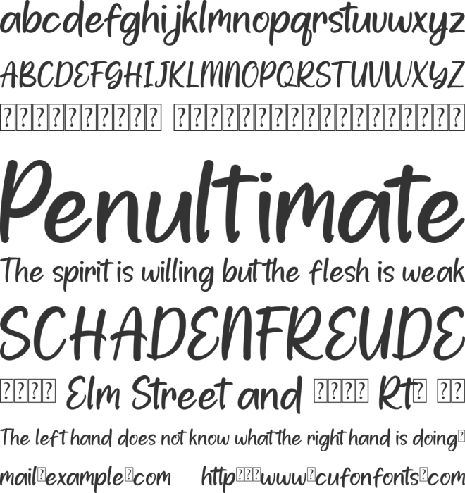 Wastelly Oteeqa font preview