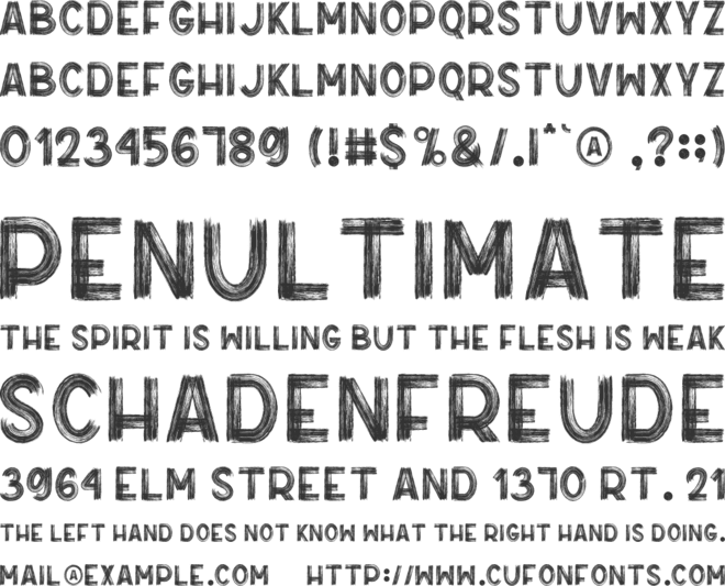 Florida Dreamer font preview