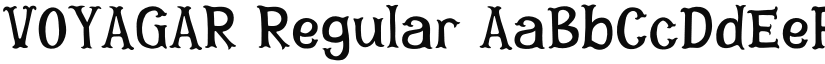 VOYAGAR font download