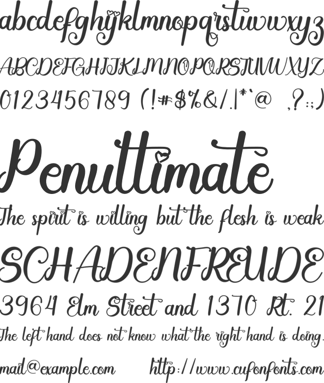 Solidarity font preview