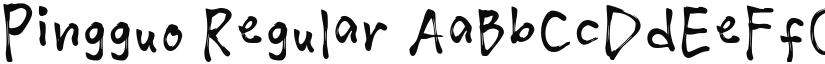 Pingguo font download