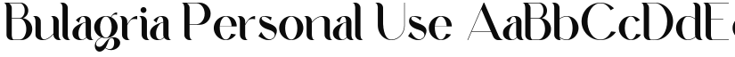 Bulagria font download