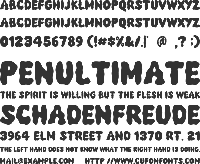 RetroPumkin font preview