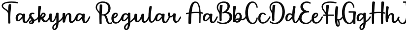 Taskyna font download