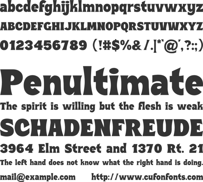 Scollar font preview