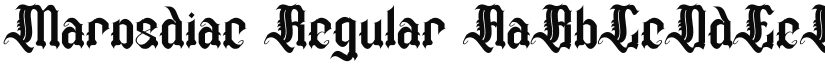 Marosdiac font download