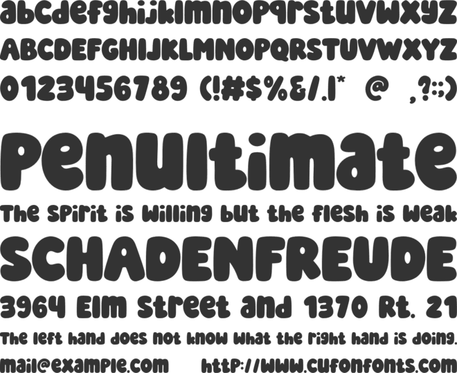 Vintage Charm font preview