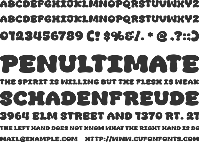 Winter Beige font preview